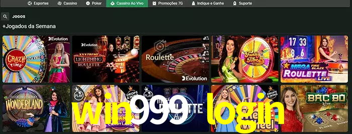 win999 login bet